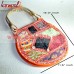 Indian Multi-color Patchworking Carry On Bag with Cane Handle - Custom Designing Available
