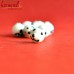 White Puppy - Handmade Glass Beads