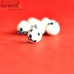 White Puppy - Handmade Glass Beads