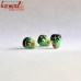 Green Go - Handmade Casting Glass Beads Crafting Supplies