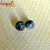 Black Sparkles - Handmade Glass Beads