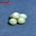 Handmade Jewelry Making Crafting Glass Beads - Sea Green Shades Oval