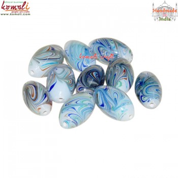 Symphony of Colors - Handmade Flame Working Glass Beads for Crafting and Jewelry Making