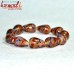 Rhythmic Brown - Handmade Glass Beads Jewellery Making and Crafting Beads