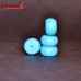 Blue Block - Handmade Resin Beads - Custom Product