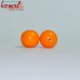 Mini Orange - Handmade Custom Resin Beads Crafting Supplies Jewelry Making