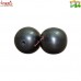 Pearly Black - Handmade Resin Beads Jewelry Making Crafting Supplies