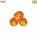 Orange Crackle - Handmade Jewellery Making Crafting Supplies Resin Beads