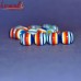 Round Multicolor Layered - Resin Crafting Supplies Beads