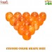 Smoky Orange - Handmade Resin Beads for Crafting Supplies