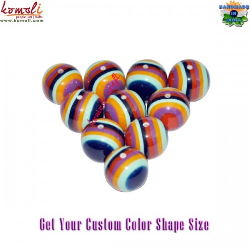 Resin Beads - Multiple Shapes & Colors