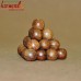 Round and Plain Natural Color Unfinished Wooden Crafting Beads