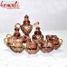 One-Off  Micro Mini Tea Set - Rare Handmade Betelnut Sculpture