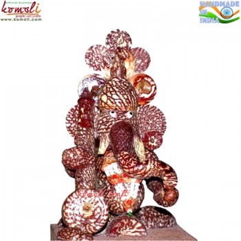 Veenadhar Ganesha - Betelnut Sculpture