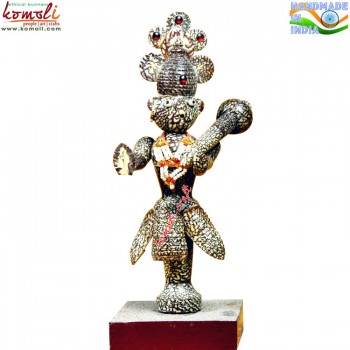 Bajrangbali Hanuman - (बजरंगबली हनुमान) - Betelnut Sculpture