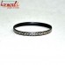 Fireworks - Silver Engraved Bangle Bidri Art