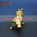 The Symbol of Wealth & Prosperity - Brass Replica of Wall Street Bull - Golden