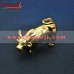 The Symbol of Wealth & Prosperity - Brass Replica of Wall Street Bull - Golden