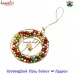 Miniature Christmas Wreath Made of Colorful Jingle Bells Ornaments Decoration - Customization Available