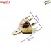 Shiny Brass Vintage Retro Design Animal Sheep Cattle Claw Bell Crafting Supplies