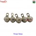 Dots - Brass Ghungroo Die Casting Sleigh Bells Home and Garden Decoration Lose Bells Crafting Supplies