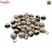 Small Round Brass Bell with Dent Marks - Indian Brass Ghungroo Sleigh Bell Crafting Supplies