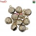 Tibetan Style Devil Design Round Brass Sleigh Jingle Bell For Home Decoration Crafting Supplies