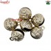 Tibetan Style Devil Design Round Brass Sleigh Jingle Bell For Home Decoration Crafting Supplies