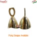 Brass Cow Bells, Handmade Meditation Melodious Brass Bells for Home and Garden Decor