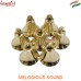 Unique Brass Pet Collar Bells, DIY Craft Bells, Sweet Sound bells