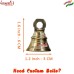 Indian Temple Brass Bells, Small Tanjori Brass Bells,