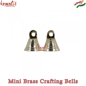 Mini Tanjori Brass Bells for Pooja Ghar Mandir Decoration