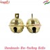 Brass Gold Krampus Sleigh Bell Lound Sound Indian Bells