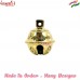 Brass Gold Krampus Sleigh Bell Lound Sound Indian Bells