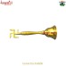 Swastik Brass Golden Hand Bell For Prayers Pooja Home Temple Decoration