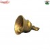 Traditional Design Melodious Sound Brass Temple Pooja Bell For Home Temple Decoration