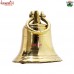 Large Brass Temple Bell Mandir Ghanti Temple Decoration Religious Bell