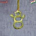 Snowman Brass Christmas Ornament Tree Decoration