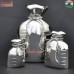 Potli Vases - Set of 3 Brass Artifacts Home Decoration Unique Gifts