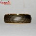 Golden Checkers Brass Bangle Handmade Jewelry