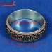 Inter-mesh Copper - Black Brass Bangle Bracelet