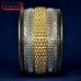 Inter-mesh Brass Bangle - 3 Color