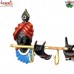 Bankey Bihari Krishna - Artistic Key Hanger - Handmade Brass Artifact