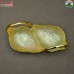 Gold Plated Pair of Swans - Multipurpose Serving Tray Made of Brass - Designer Tray