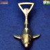 Dolphin Bottle Opener Bubbling Brass Artifact