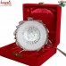 Intricate Leaf Design Silver Plated Brass Bowl Set Baby Shower Gifts