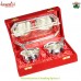 Handi Shape Silver Plated Tie Bowls Gift Set for Indian Wedding Return Gifts Favors Giveaways