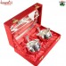 Handi Shape Silver Plated Tie Bowls Gift Set for Indian Wedding Return Gifts Favors Giveaways