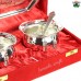 Handi Shape Silver Plated Tie Bowls Gift Set for Indian Wedding Return Gifts Favors Giveaways