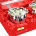 Handi Shape Silver Plated Tie Bowls Gift Set for Indian Wedding Return Gifts Favors Giveaways